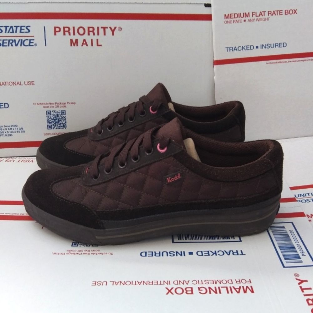 Keds Sneakers Quilted Suede Women's Size 6.5